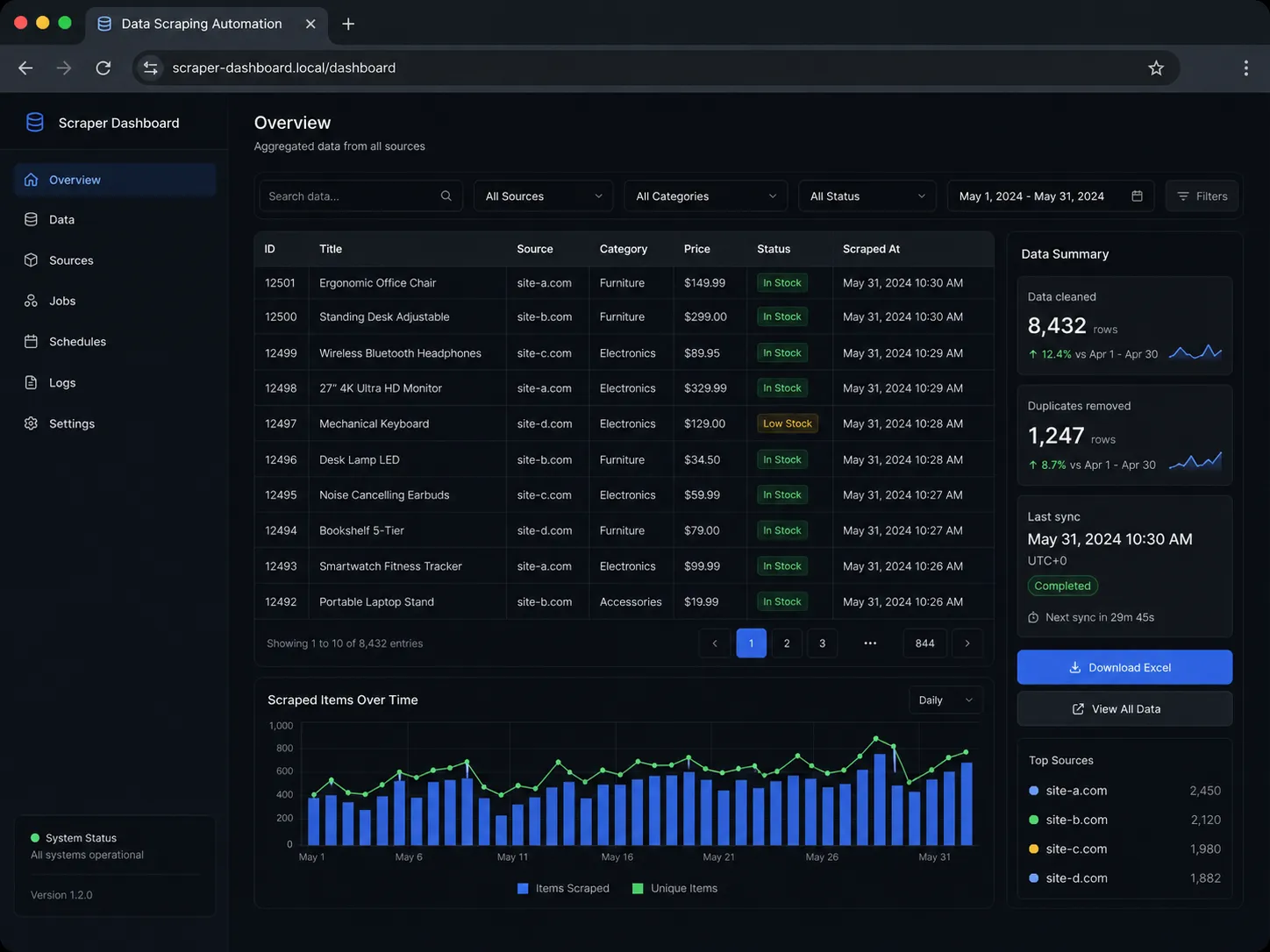 Data Scraping Automation preview 1